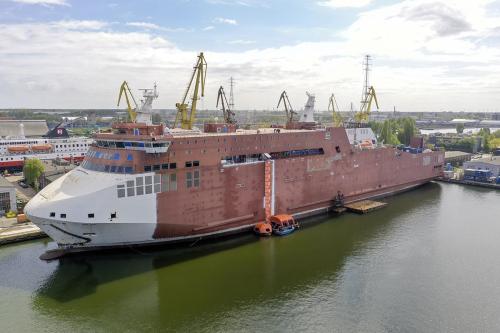 Trial Evacuation on Polish Ro-Pax Ferry