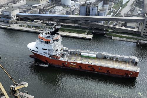 Remontowa has converted another offshore supply vessel into a drilling ship
